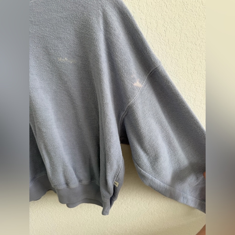 Madhappy Crewneck Pullover Medium Periwinkle Reverse Terry - Picture 5 of 6